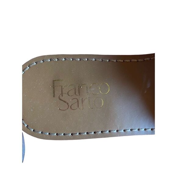 Franco Sarto women’s median white slip on sandals size 8 AM - Picture 5 of 6